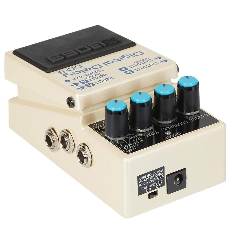 Pedal Boss Delay Efeito Para Guitarra DD-8 Analógico DD8 - Pedal